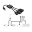 Cáp Chuyển Đổi 3 Trong 1 Type-C Từ Nam Sang Nữ Cáp Chuyển Đổi Cổng Micro OTG USB 2.0 Cho Máy Ảnh Bàn Phím Chuột Chơi Gam