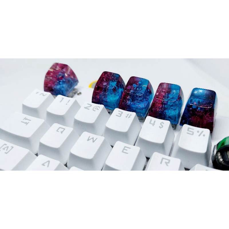 Keycap artisan SA R1 tone màu dương đỏ trang trí bàn phím cơ. | Shopee ...