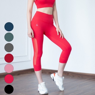 Quần thể thao Gladimax S-Leggings Genmax Phối Lưới cạp cao tôn dáng mặc đẹp đi tập, đi chơi,...