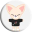 PS1 skzoo Stray Kids Huy hiệu hoạt hình trâm cài tròn thiếc SP1
