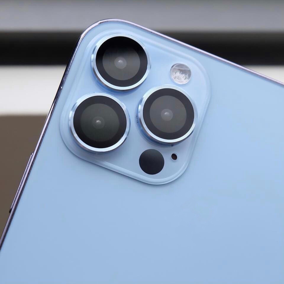 Len KUZOOM bảo vệ camera xanh sierra cho iphone 13pro/13promax