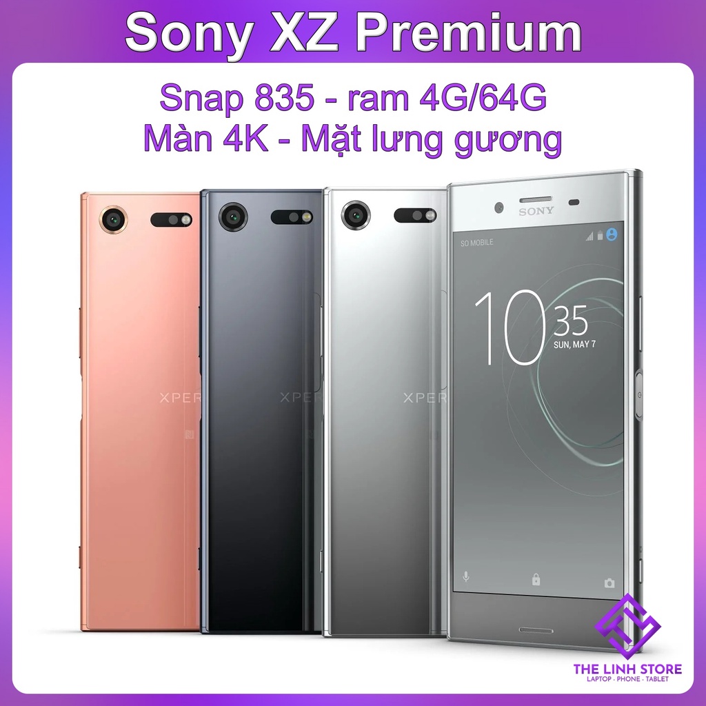 Điện Thoại Sony Xperia Xz Premium - Màn 4K Snap 835 | Shopee Việt Nam