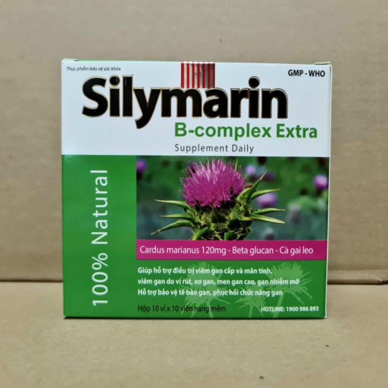 Silymarin B Complex Giúp Mát Gan, Lợi Mật, Tăng Cường Chức Năng Gan Hộp ...