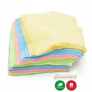 Khăn lau đa năng, khăn lau kính cận, kính mát, mặt điện thoại nhiều màu sắc K01
