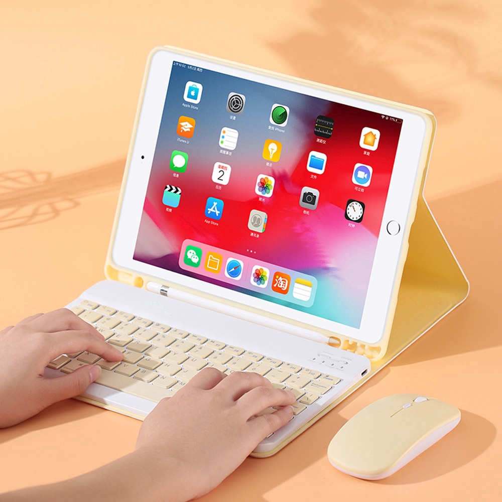 Bao da máy tính bảng GOOJODOQ kèm bàn phím Bluetooth | BigBuy360 - bigbuy360.vn