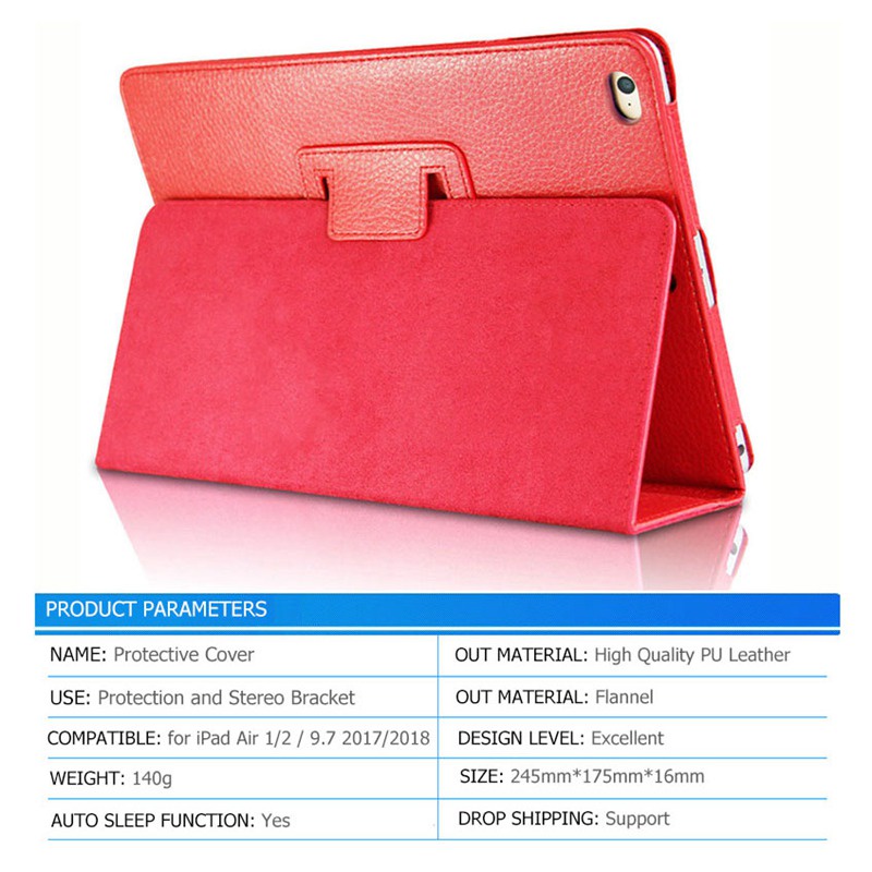 Tương Thích Cho IPad 10.2 Ốp Lưng 2021 10 Air 2 Air 11 Pro Smart Case mini 7 6 5 4 3 2 Bao Da PU A16 9.7 6th 7th 8th 9th Thế Hệ Máy Tính Bảng