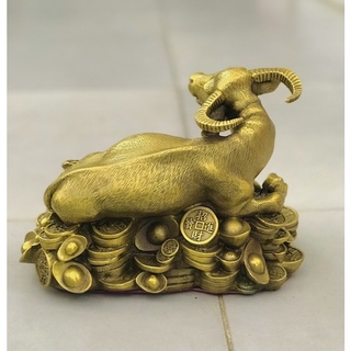 Trâu Tiền Thu hút Tài Lộc Làm Ăn Thăng Tiến Vật Phẩm Phong Thuỷ bằng đồng