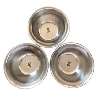 Bát Inox Rửa Mặt, Bát Đựng Nước Mạ Vàng Chuyên Dùng Cho Spa, Size 22cm Sử Dụng Tiện Lợi