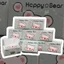 Khăn Giấy Rút Lụa Trắng Thùng 24 Gói HAPPY BEAR XANH Mềm Mịn 3 lớp