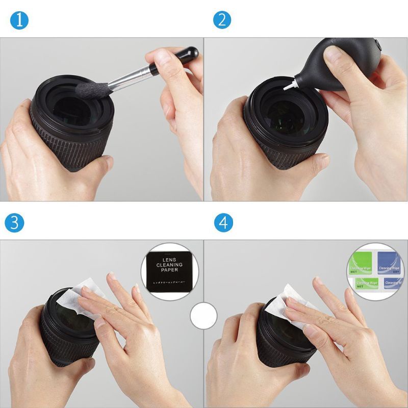 DSLR Camera Cleaning Kit Profession Digital Camera Cleaning Kit for Len Cleaning
