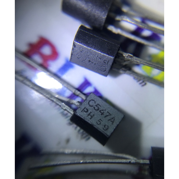 combo 4 con IC Transistor NPN C547A BC547 BC547A TO92 chính hãng