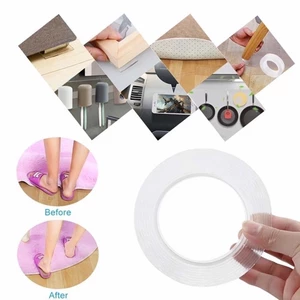 Cuộn Keo Dán Cố Định Đồ Vật Trong Suốt 3m – Giải Pháp Dán Dính Thông Minh Cho Mọi Gia Đình