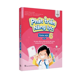 Sách - Phát triển năng lực Toán học 6 - Tập 1 (Plus) | WinBook