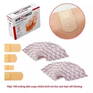 Hộp Băng cá nhân 100 miếng nhiều kích thước