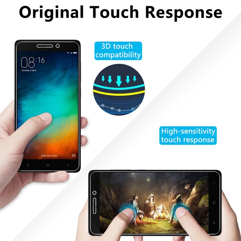 Dành Cho Redmi S2 Go 3S 3X 3 2 Phim Kính Bảo Vệ Cho Xiaomi Redmi 4X 4A 4 Pro Xiomi Cover Kính Cường Lực Trong Suốt Bảo Vệ Màn Hình