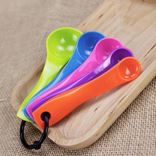 SET 10 Thìa Đong Muỗng Đong Nhà Bếp, Thìa Đo Lường, Định Lượng Bột Sữa Thuốc Gia Vị Bằng Nhựa An Toàn 2460