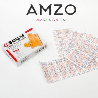 AMZO_HỘP 100 MIẾNG BĂNG KEO CÁ NHÂN - BĂNG GẠC Y TẾ GIÚP BẢO VỆ CÁC VẾT THƯƠNG NHỎ, VẾT TRẦY XƯỚC