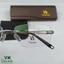 Gọng kính cận khoan không viền titan VK62