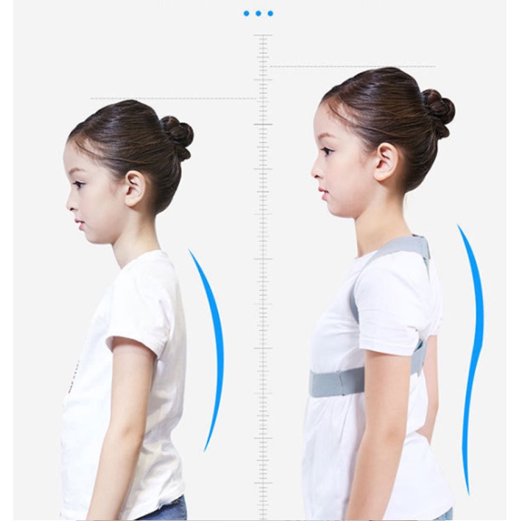 Ảnh Đai Chống Gù Lưng Trẻ Em Có Nẹp Cho Bé Cân Nặng Từ 15 kg Đến 40 Kg - Chính Hãng Amalife Ama04 4