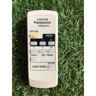 Điều khiển quạt trần 4 cánh Panasonic F56MPG/ F56MZG /F564- hàng mới đẹp loại tốt - tặng kèm pin - remote quạt 4 cánh