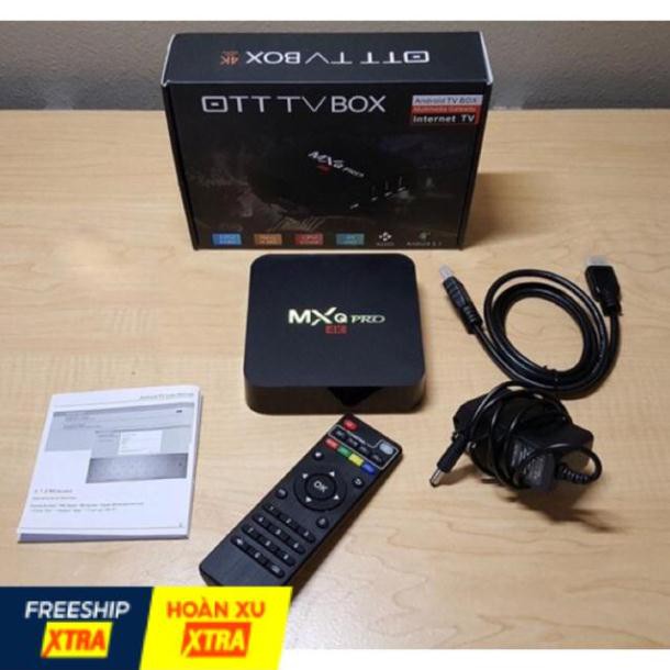 Androi TV Box Truyền hình 4K MXQ Pro 2G+16G Tích hợp FPT Play (Bản ngon ...