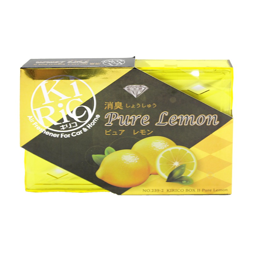 Hộp Thơm Khử Mùi AIRQ Kirico Box II No.2392 Pure Lemon 160g