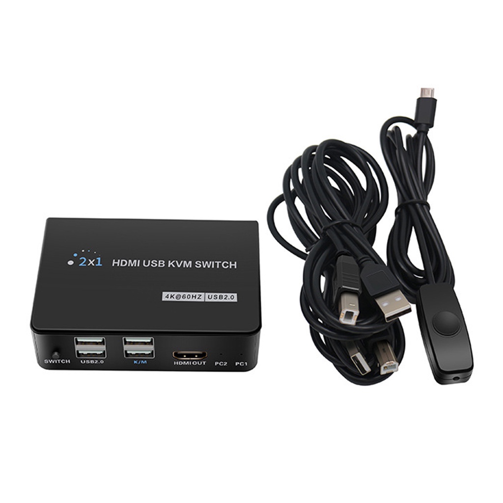 [Lzdjhyke1] Kết nối bàn phím & chuột hỗ trợ chuyển đổi KVM và 4K @ 60Hz USB 2.0