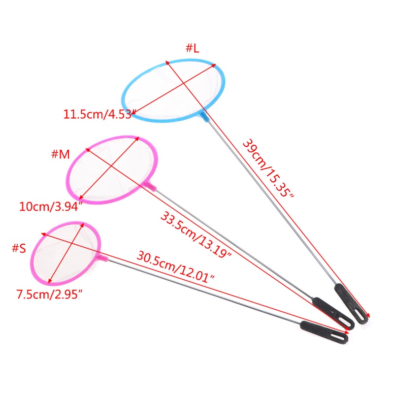 Ppy Bể Cá Lưới Dia 3in 4in 4 5in Cho Lưới Cực Mịn Bền Mạnh Mẽ An Toàn