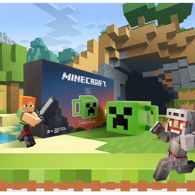 Ly nước Minecraft Creeper đồ dùng độc lạ | Shopee Việt Nam