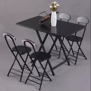 BỘ BÀN GHẾ GẬP 6 Ghế ĐA NĂNG LOẠI LỚN 100×60×75cm