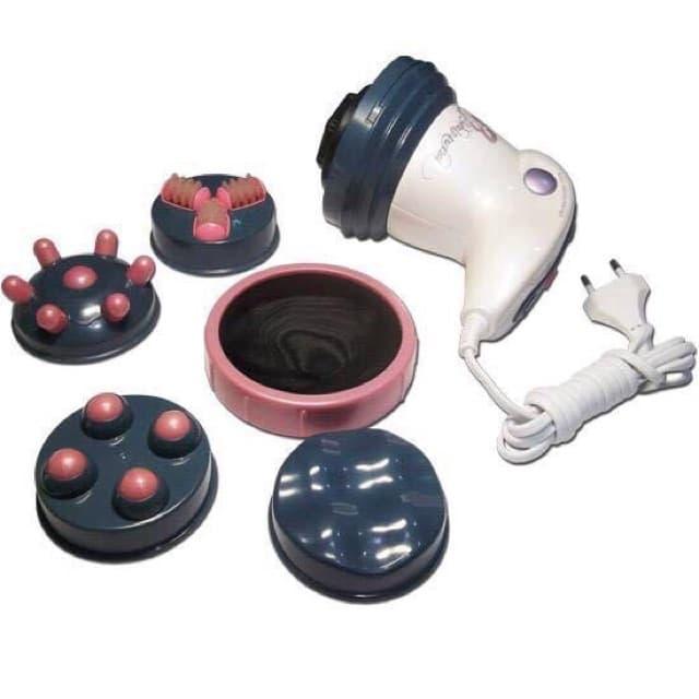 Máy Massage Toàn Thân có đèn hồng ngoại, máy Cầm Tay Body Innovation Kèm 5 Đầu