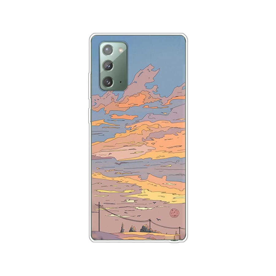 Ốp Điện Thoại TPU Dẻo Thời Trang Sang Trọng Cho Samsung Galaxy NOTE 20 plus Ultra
