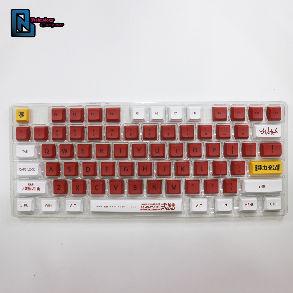 Keycap Kiểu XDA Gundam No.2 Chất Liêu PBT 124 Phím Dành Cho Layout 61/64/68/75/84/87/98/104 | BigBuy360 - bigbuy360.vn