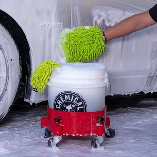 GĂNG TAY rửa xe siêu sợi cao cấp không gây xước sơn thương CHEMICAL GUYS CHENILLE WASH MITT - Mỹ