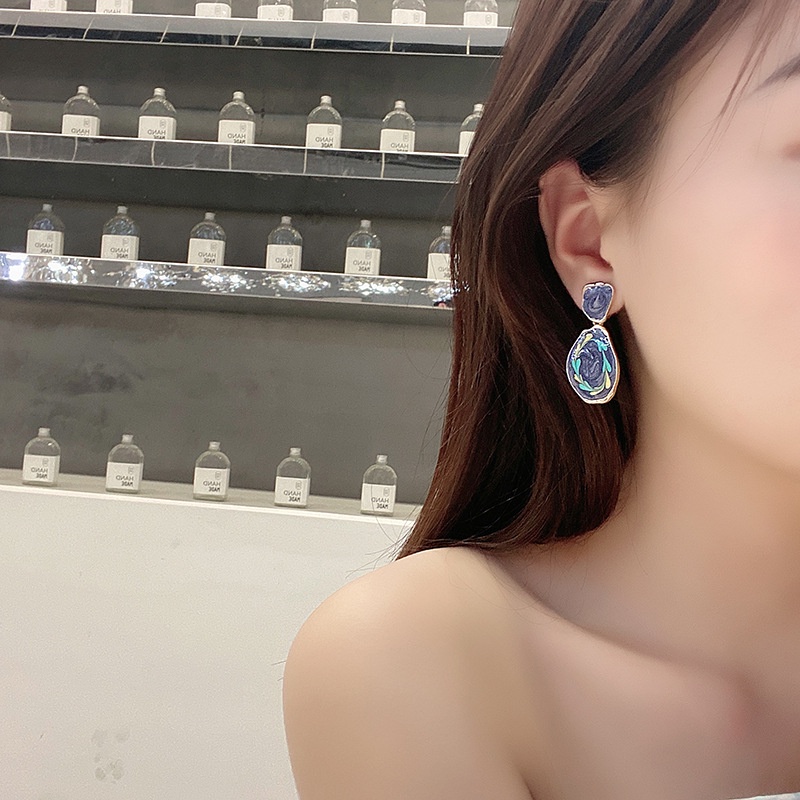 Ảnh Khuyên tai Pinkdudu PD744 bằng hợp kim thiết kế đơn giản phong cách cổ điển thời trang cho nữ 4