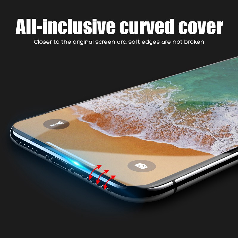 Nâng cấp 16 mẫu Series Phim kính cường lực 9D, Vỏ bảo vệ cho iPhone 17ProMax 17Air 16 15 14 13 12 11 XsMax XR IX Phim bảo vệ