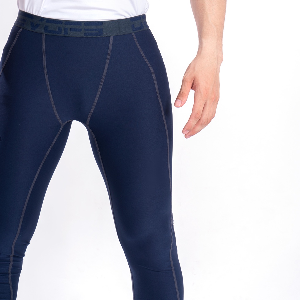 Mô tả Quần legging nam giữ nhiệt nhẹ thoáng khí co giãn ôm body bó cơ chạy bộ fitness work out DEL1005 - 2