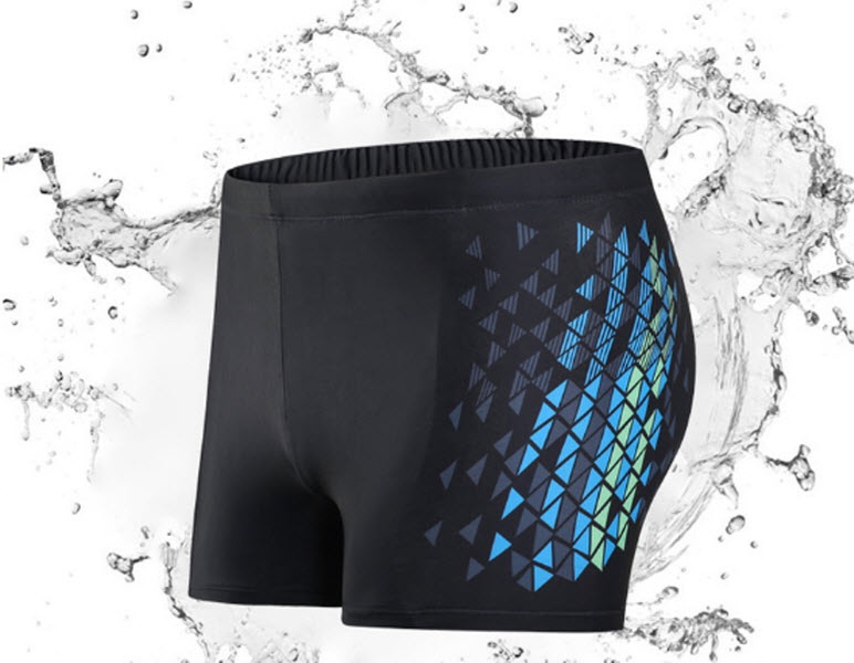 Mô tả Quần bơi nam Cleacco diamond chất liệu polyester spandex BORO SPORT - 2