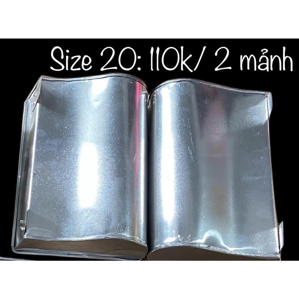 Khuôn nhôm quyển sách size 20