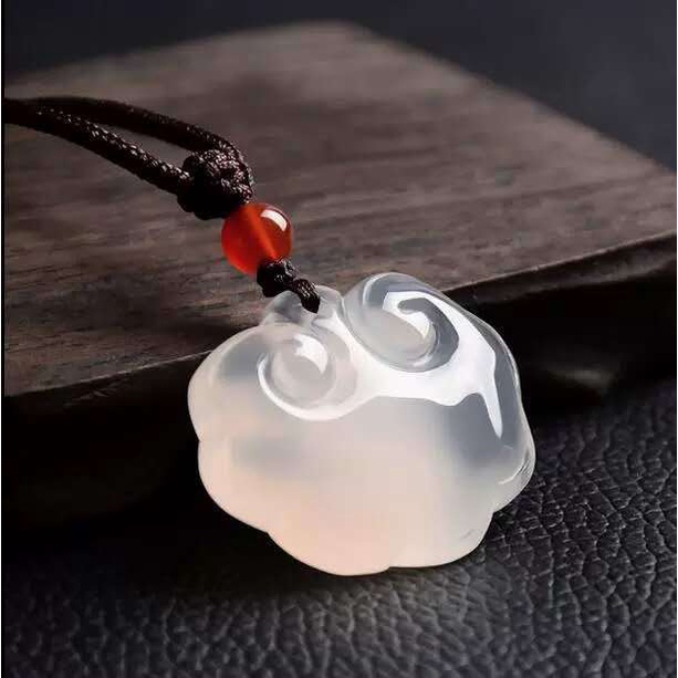 Mặt Dây Chuyền Đá Mã Não Tự Nhiên An Toàn Dành Cho Trẻ
