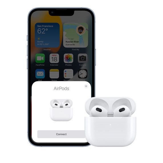 Ảnh Tai Nghe Apple Airpods 3 with Magsafe sạc không dây - MME73ZP/A- Hàng Chính Hãng 2