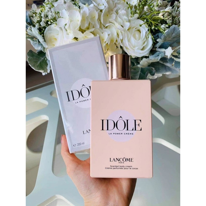 Dưỡng thể toàn thân Lotion La power crepe Lancome Idole