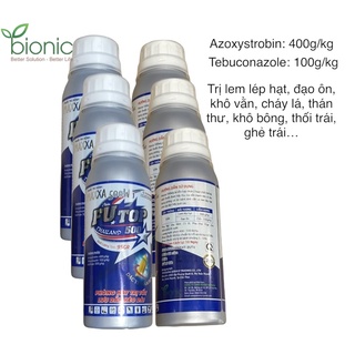 6 chai FUTOP 500WG DỪNG NGAY NẤM BỆNH GÂY HẠI( thán thư sầu riêng) Azoxystrobin và Tebuconazole Dạng Cốm