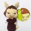 PS1 Nara Yoshitomo Quỷ thiên thần cánh búp bê búp bê đồ chơi sang trọng trang trí chìa khóa mặt dây chuyền SP1