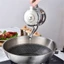 BORAGETE Kim Loại Ấm Trà Chống Rò Rỉ Nắp Lật Nhà Hàng Trang Trí Nhà Cửa