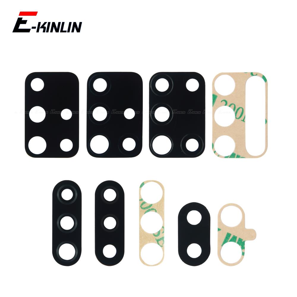 2 Cái\ lốc Phía Sau Camera Kính Ống Kính Có Keo Dán Cho Samsung Galaxy A01 Core A11 A31 A51 A71 5G 4G Thay Thế Các Bộ Phận