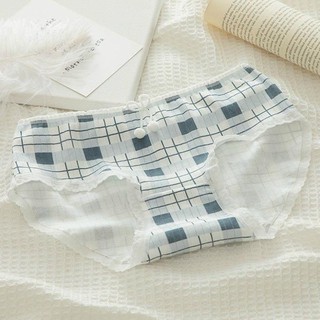 Quần Lót Nữ Cotton Gân Hoạ Tiết Rễ Thương 0126.