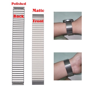 Dây Đeo Đồng Hồ Bằng Thép Không Gỉ Co Giãn Tốt 20Mm 22mm 14mm 16mm 18mm