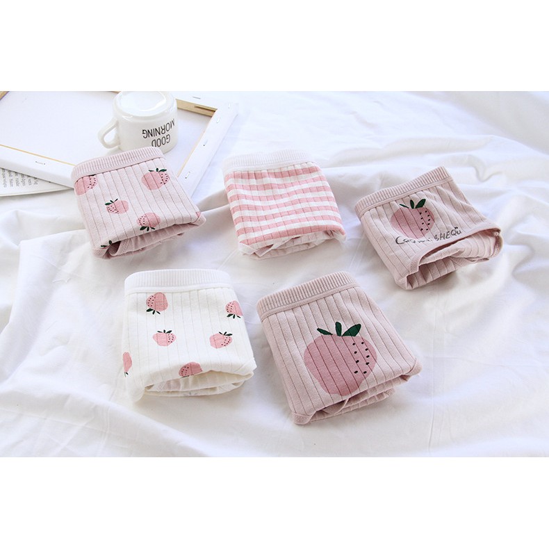 QUẦN LÓT COTTON NỮ NHIỀU MÀU DỄ THƯƠNG