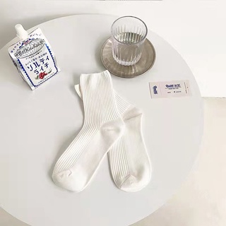 Tất Cổ Cao Nam Nữ Trơn Trắng Đen Nhiều Màu Thể Thao T01